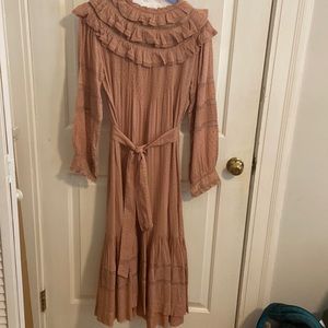 Doen Swiss Dot Dress